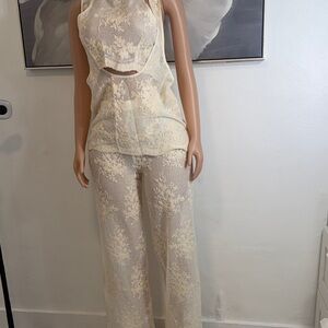 Elegant Cream Lace sets